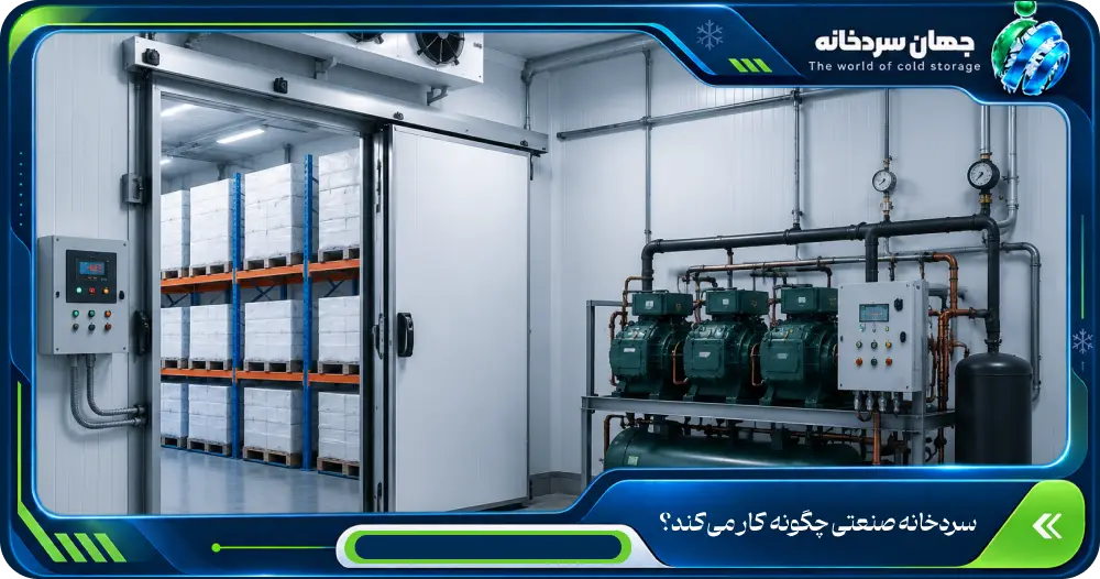 سردخانه صنعتی چگونه کار میکند؟