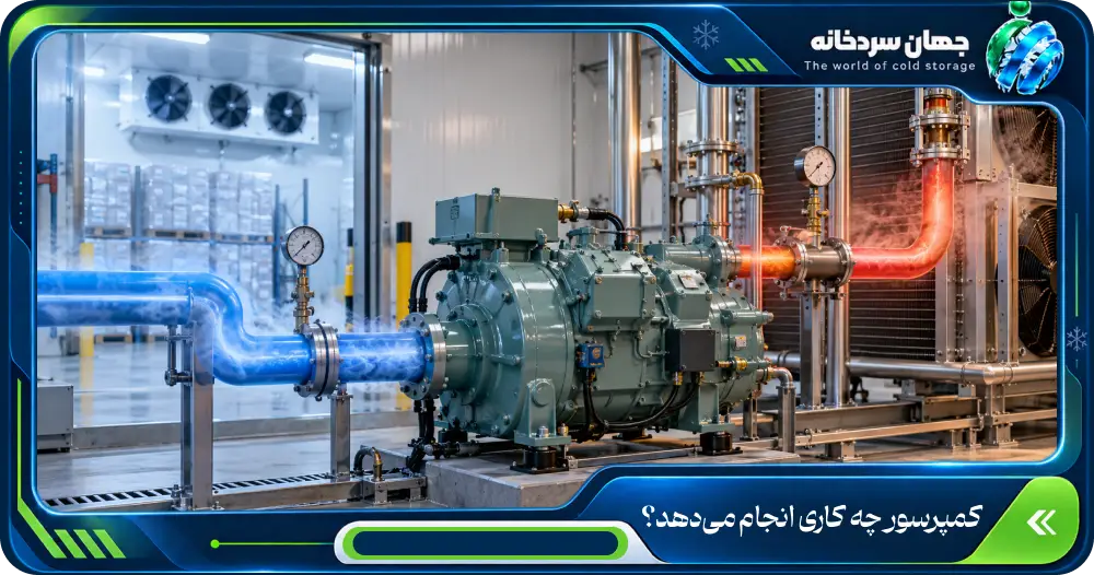 کمپرسور چه کاری انجام میدهد؟